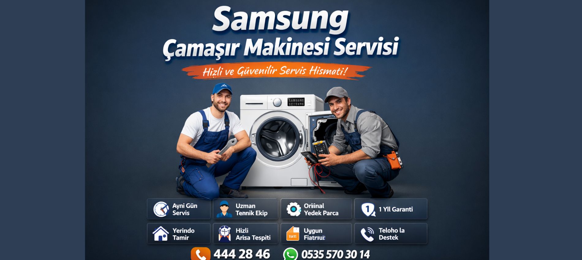 Samsung Çamaşır Makinesi Servisi